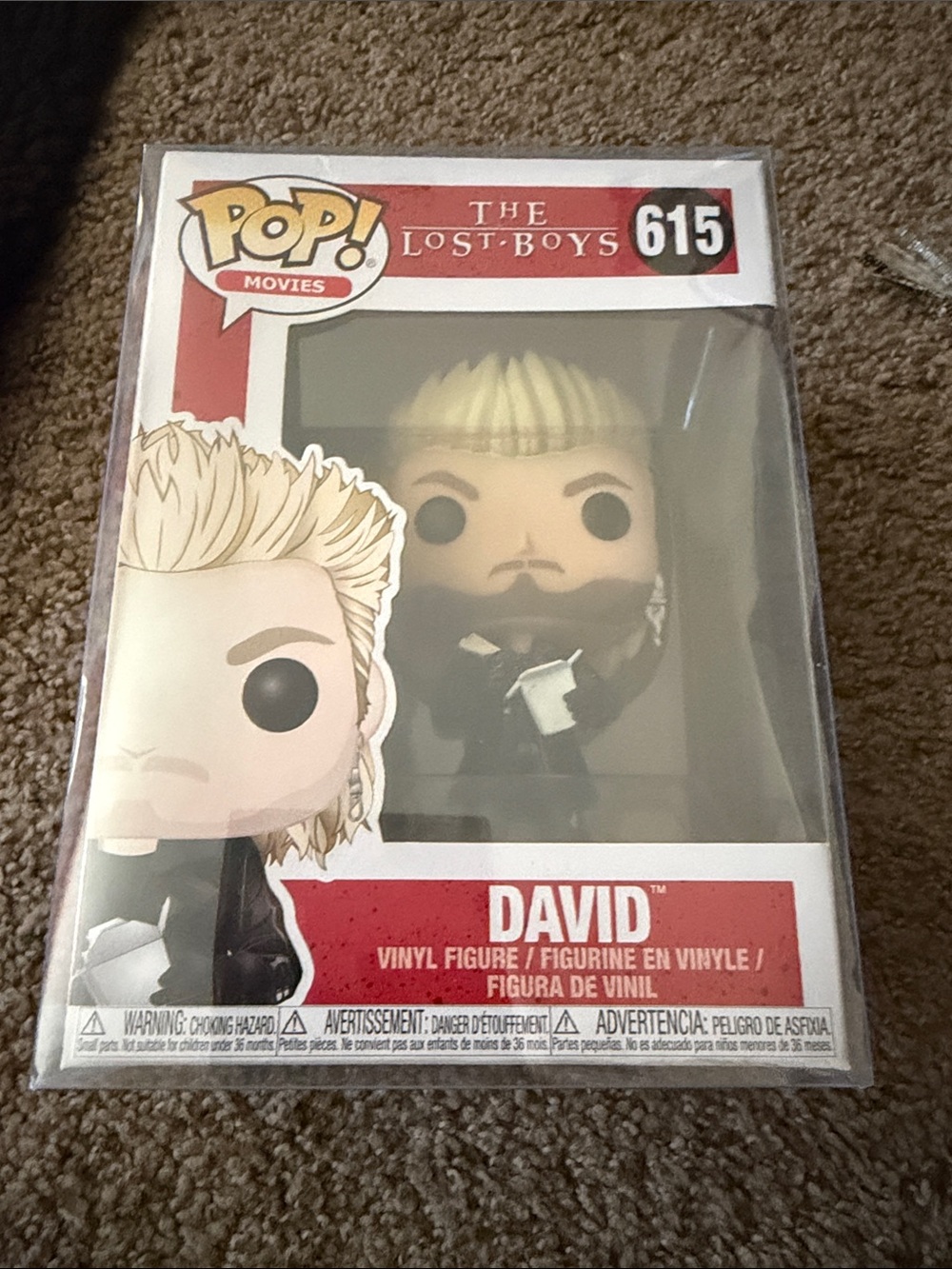 Funko Pop! Movies The Lost Boys David Vinyl Figure - Blonde, Black, Red